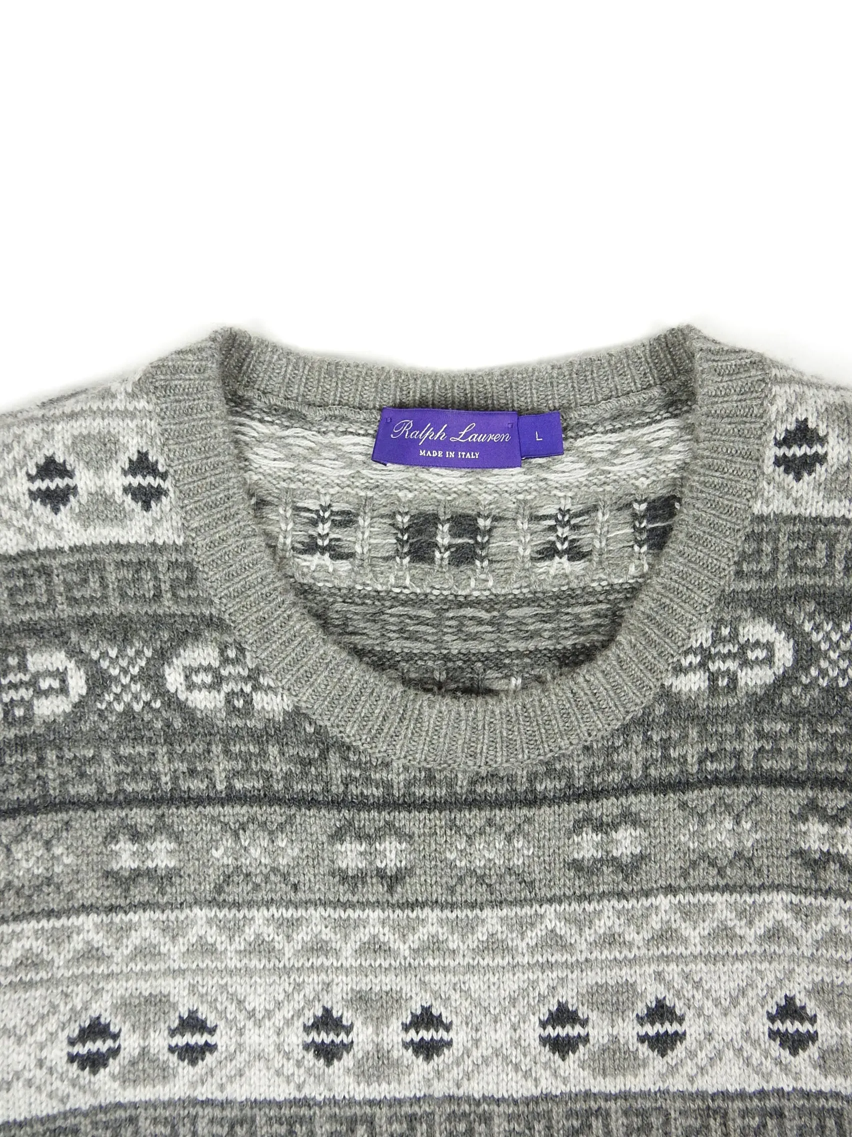 Ralph Lauren Purple Label Cashmere Sweater Size Large