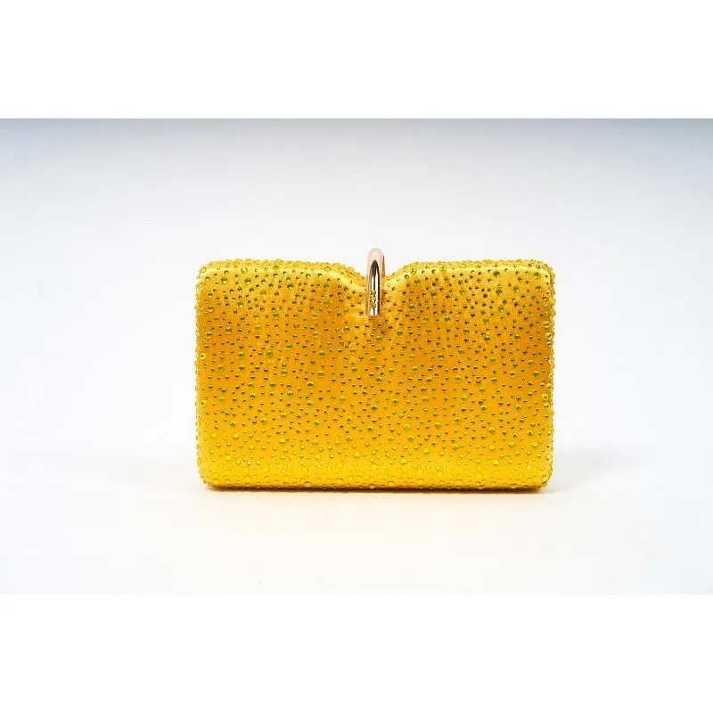 Rani Rhinestone Clutch (4 Colors)