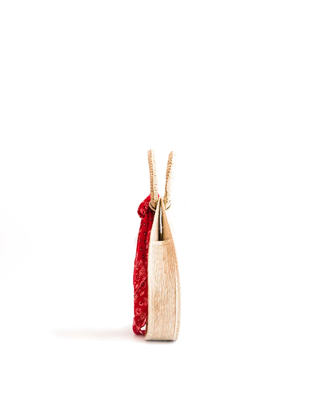 Rattan Circle Straw Bag - natural