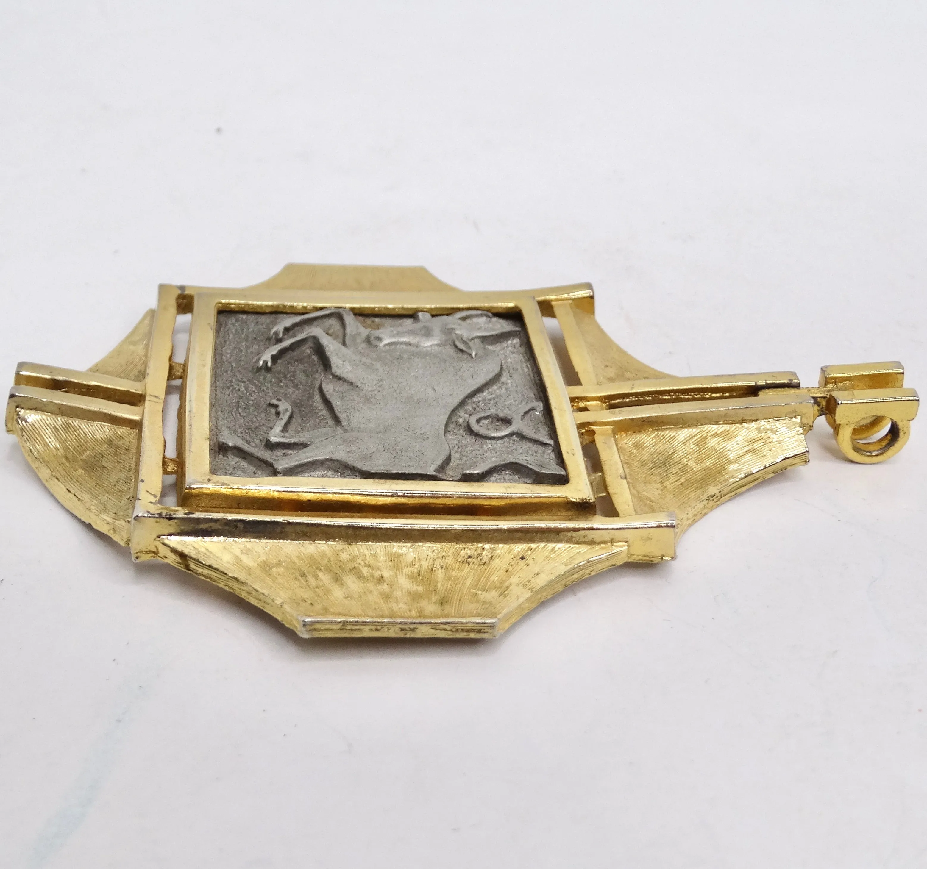 Razza 18K Gold Plated Zodiac Taurus Pendant