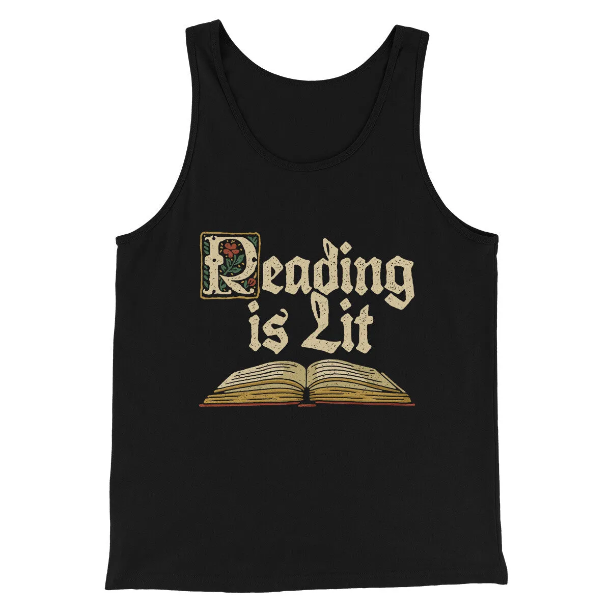 Reading Is Lit Men/Unisex Tank Top