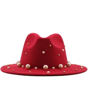 Red Fashion Hat