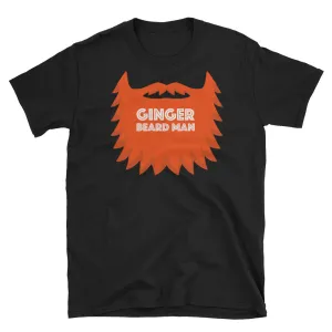 Red Hair T Shirt Ginger Beard T Shirt Black Ginger Beard T Shirt For Men