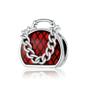 Red Hand Bag Charm