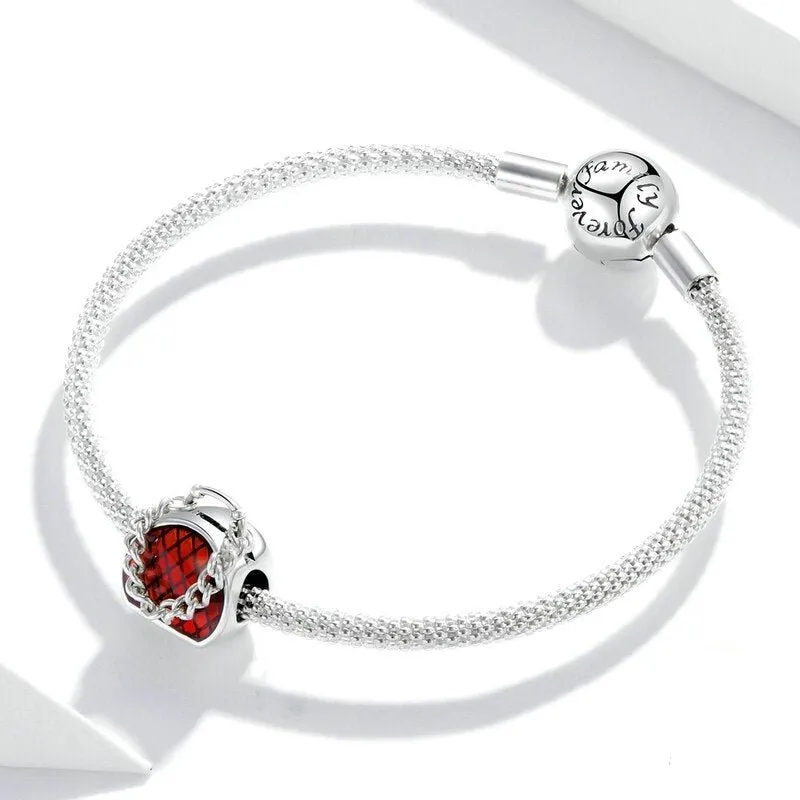 Red Hand Bag Charm