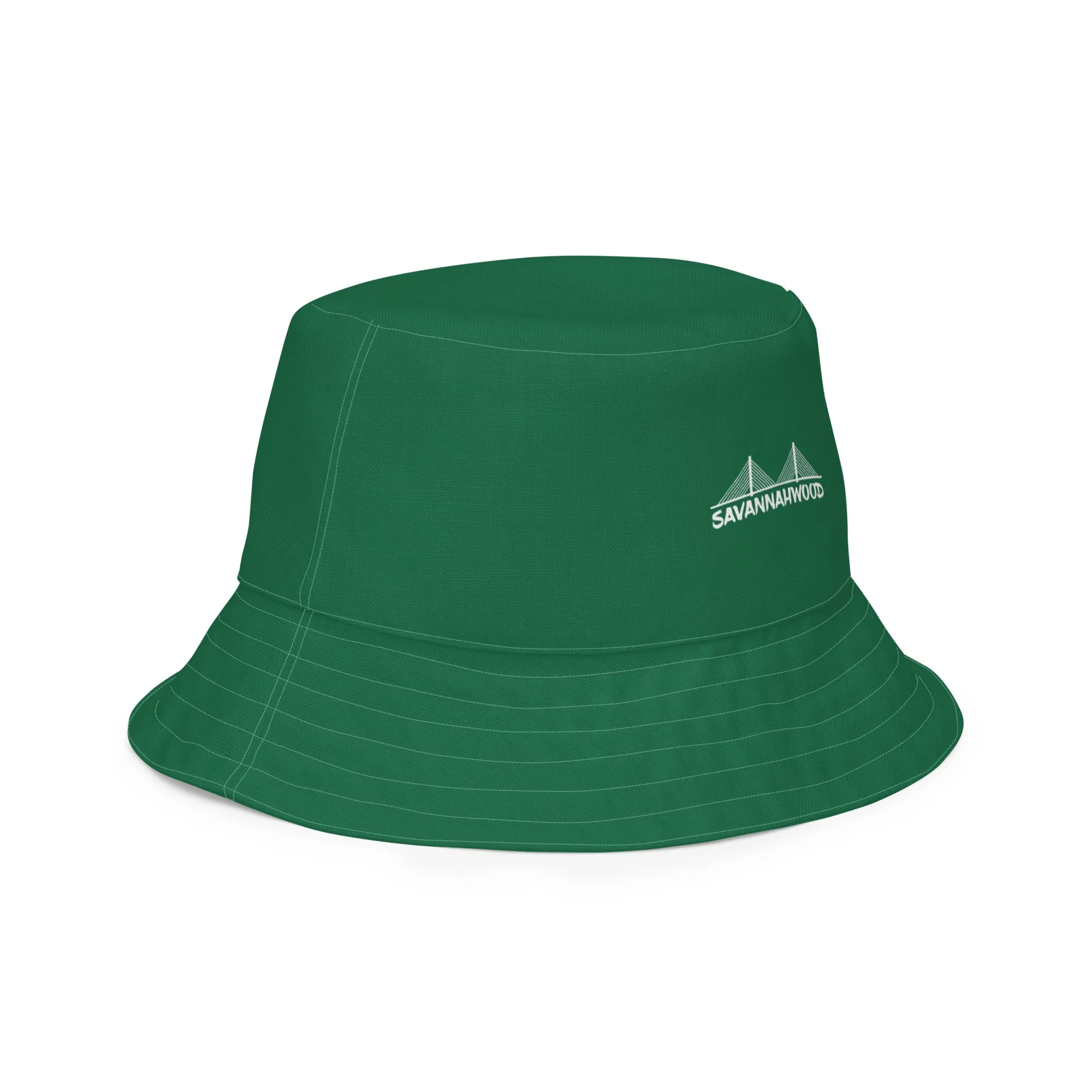 Reversible bucket hat Green Shamrock
