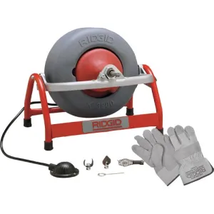 Ridgid 53127 K-3800 Drum Machine Kit with Cable and Tools