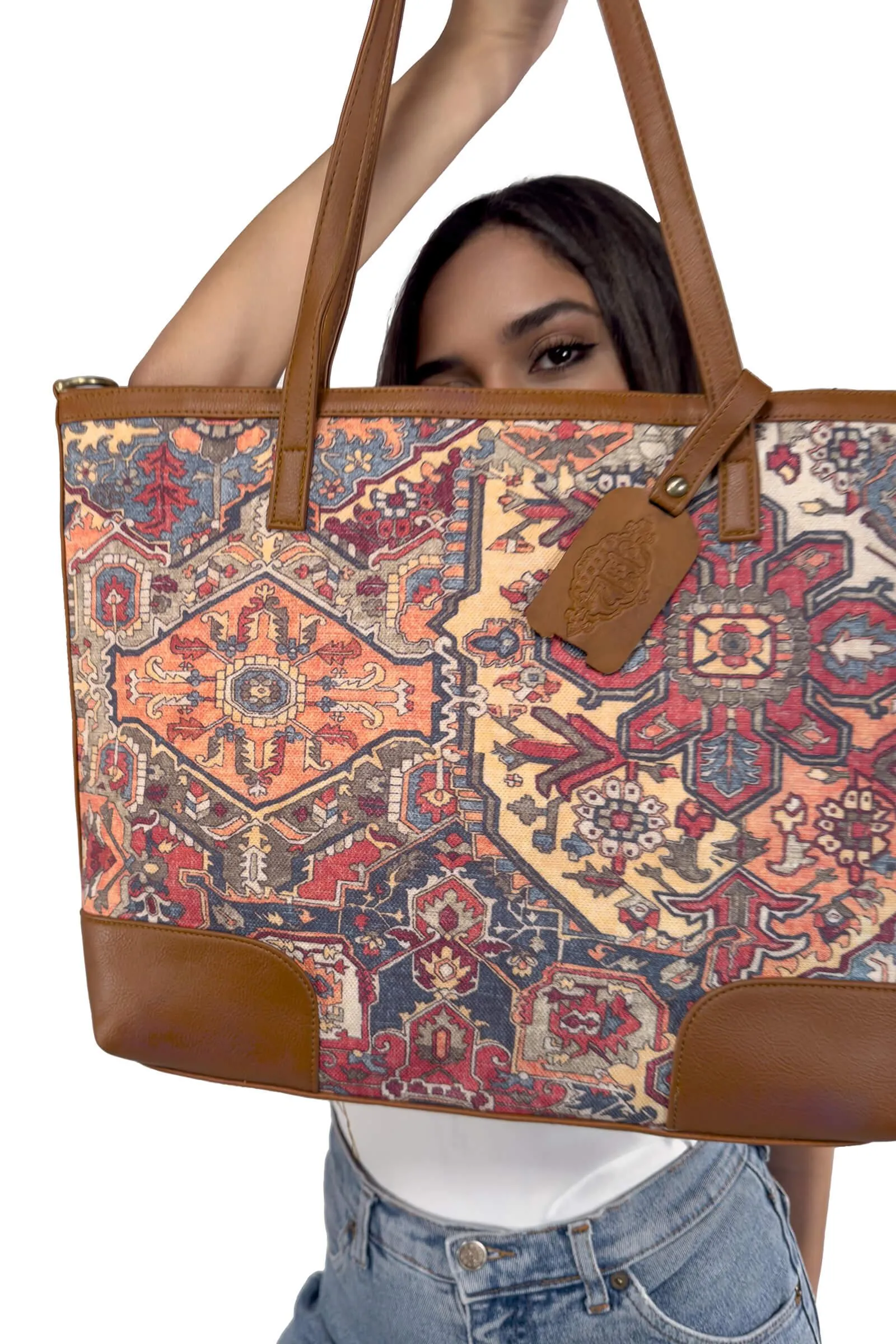 Ruby Mosaic Serafina Handbag