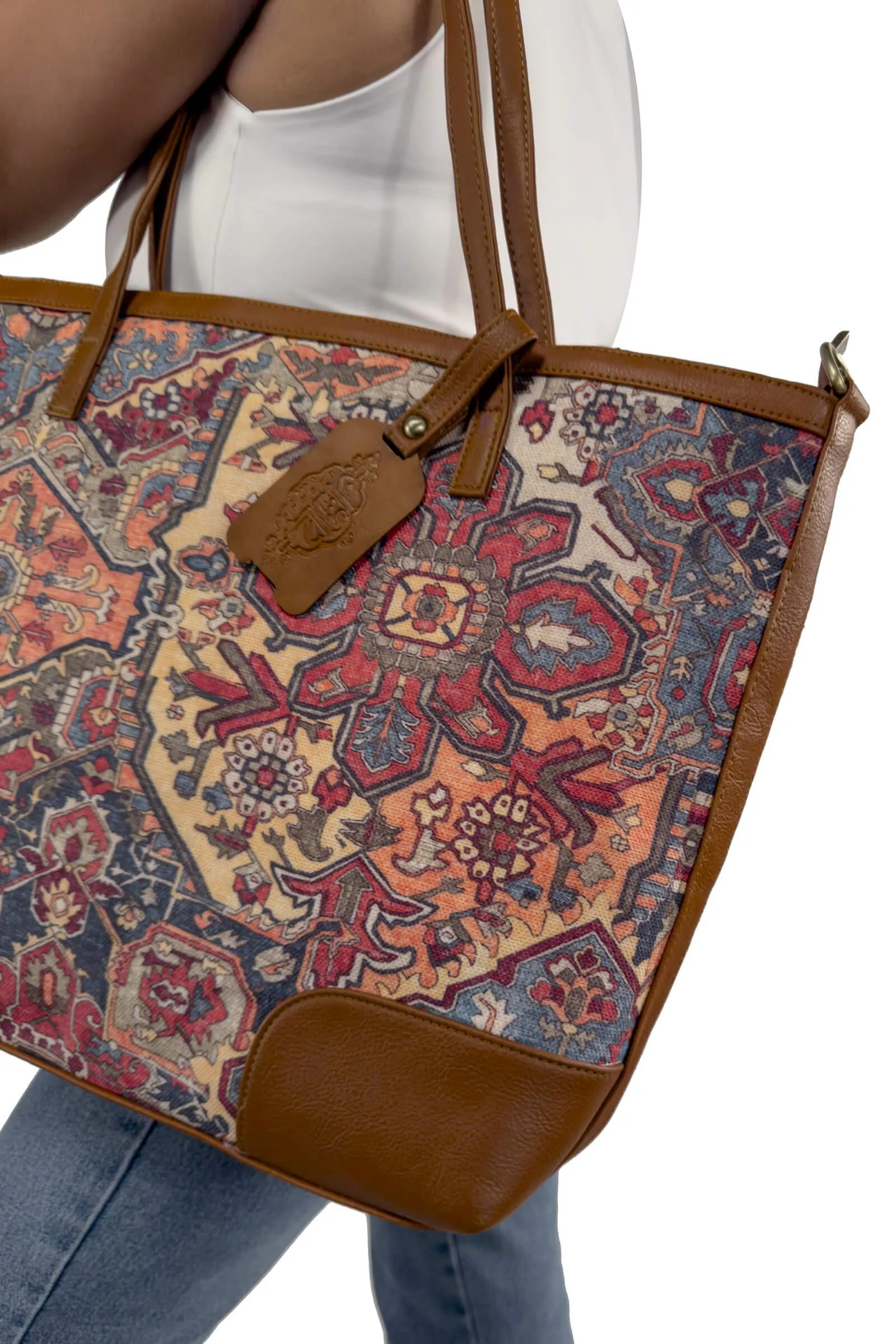 Ruby Mosaic Serafina Handbag