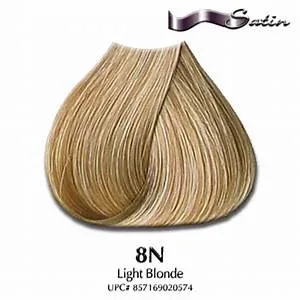 Satin hair color 9N Very Light Blonde Cover Gray 3oz