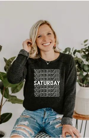 Saturday Pullover Charcoal