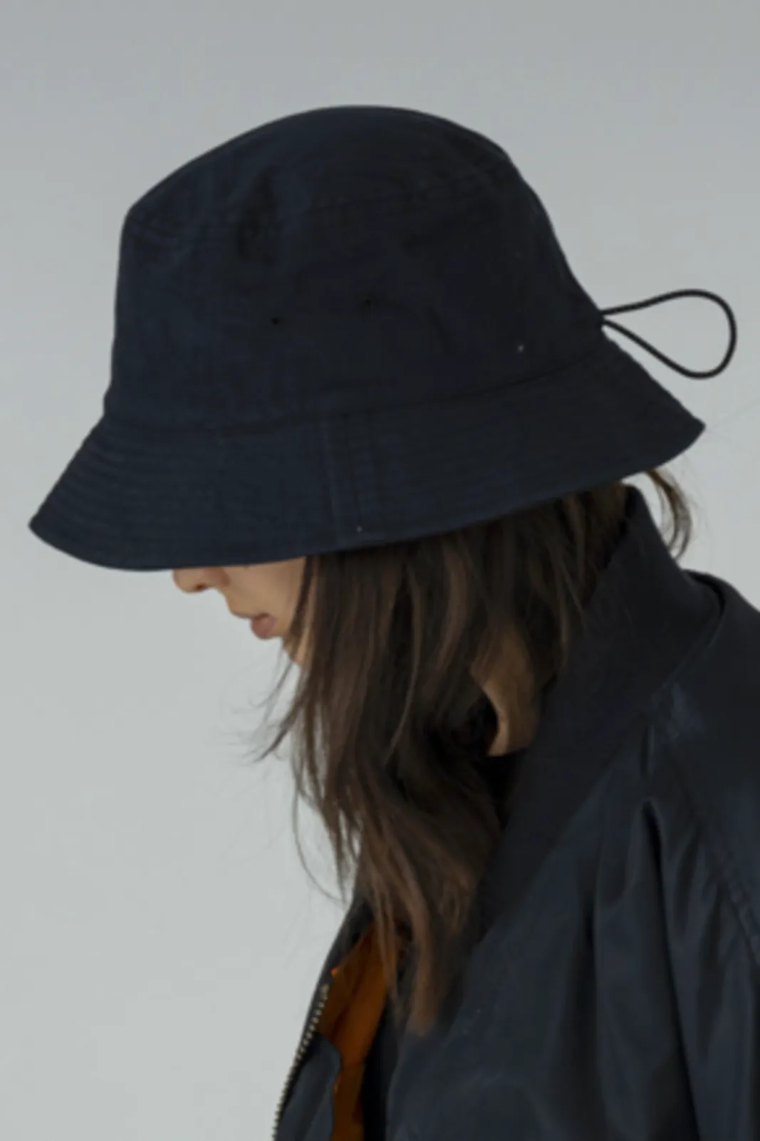 SB243-0402 Cordura Denim Bucket Hat Black