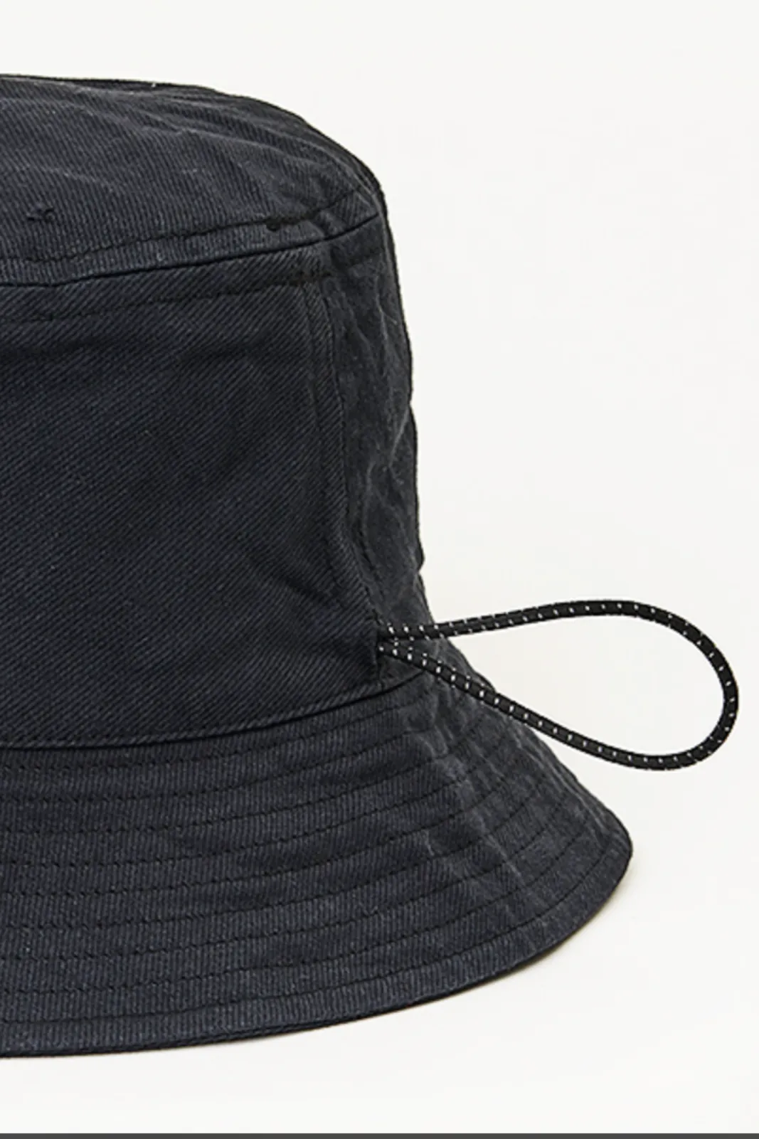 SB243-0402 Cordura Denim Bucket Hat Black