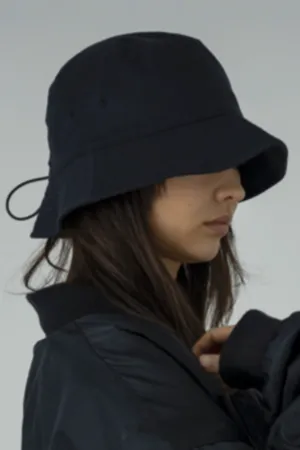 SB243-0402 Cordura Denim Bucket Hat Black
