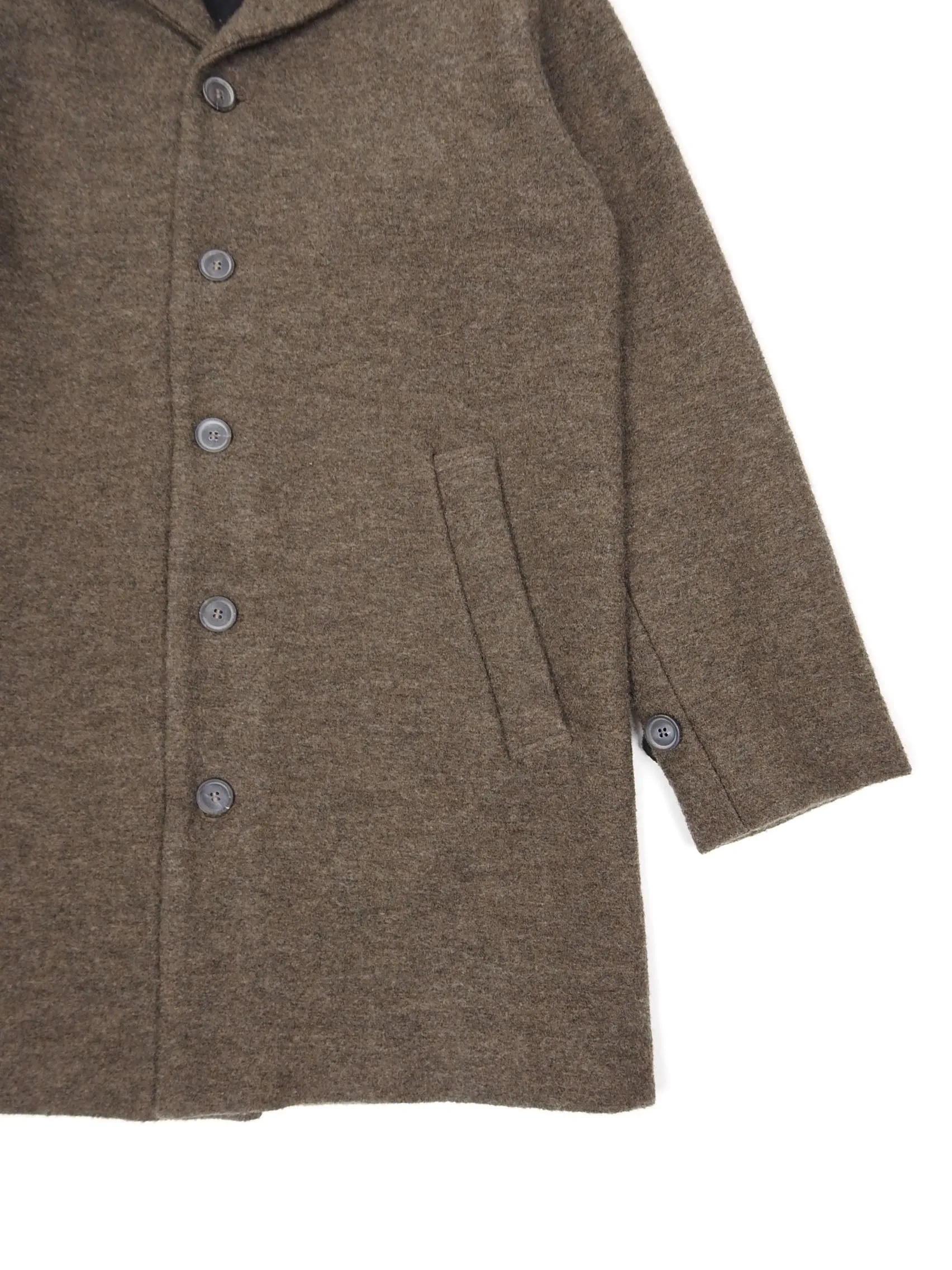 Schnayderman’s Brown Wool Coat Size Large