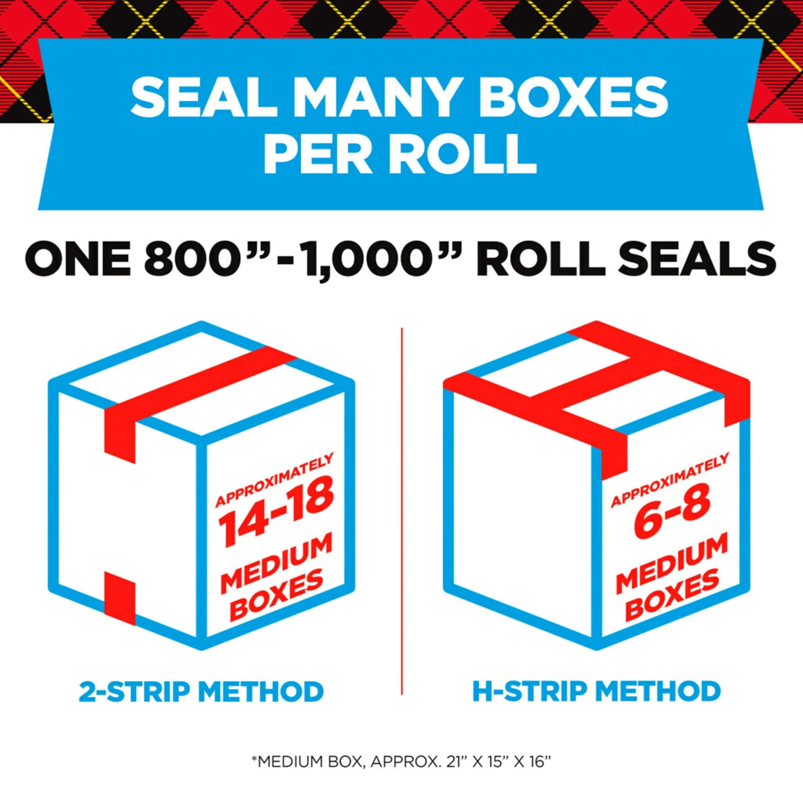 Scotch Heavy Duty Shipping Tape and Moving Packing Tape, Clear, Packing and Moving Supplies, 1.88 in. x 27.7 yd., 1 Tape Roll with Dispenser