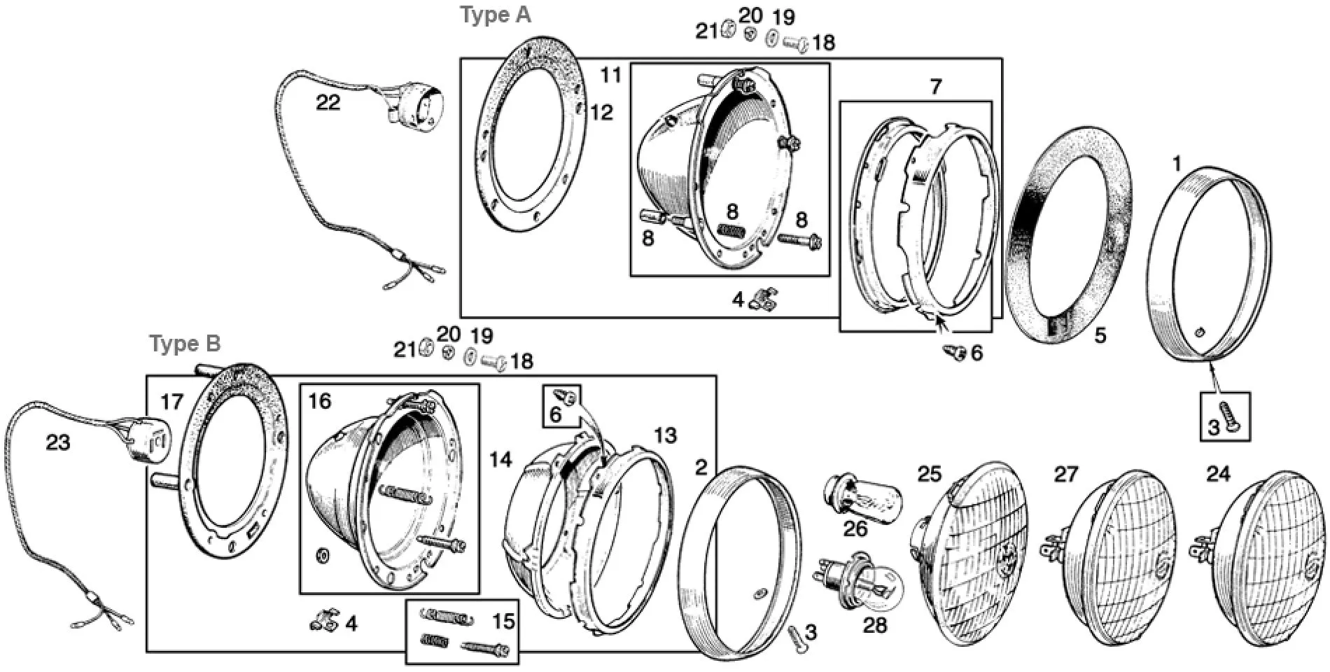 SEAL, BUCKET TO BODY, 2 ADJUSTERS