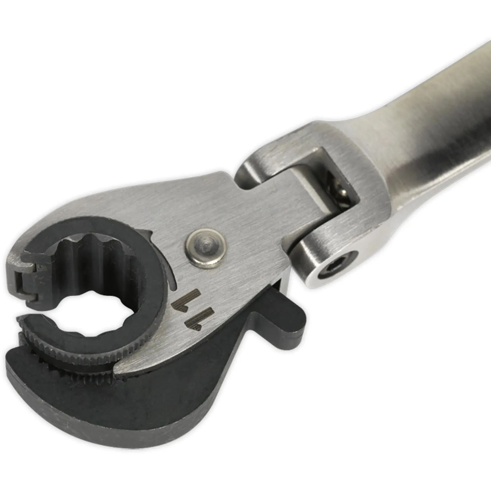 Sealey Premier 10 and 11mm Flexi Head Ratchet Flare Nut Brake Pipe Spanner