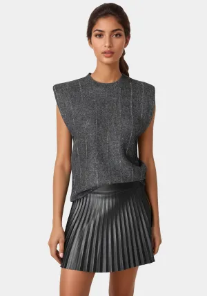 Sequin Detail Drop  Shoulder Sweater
