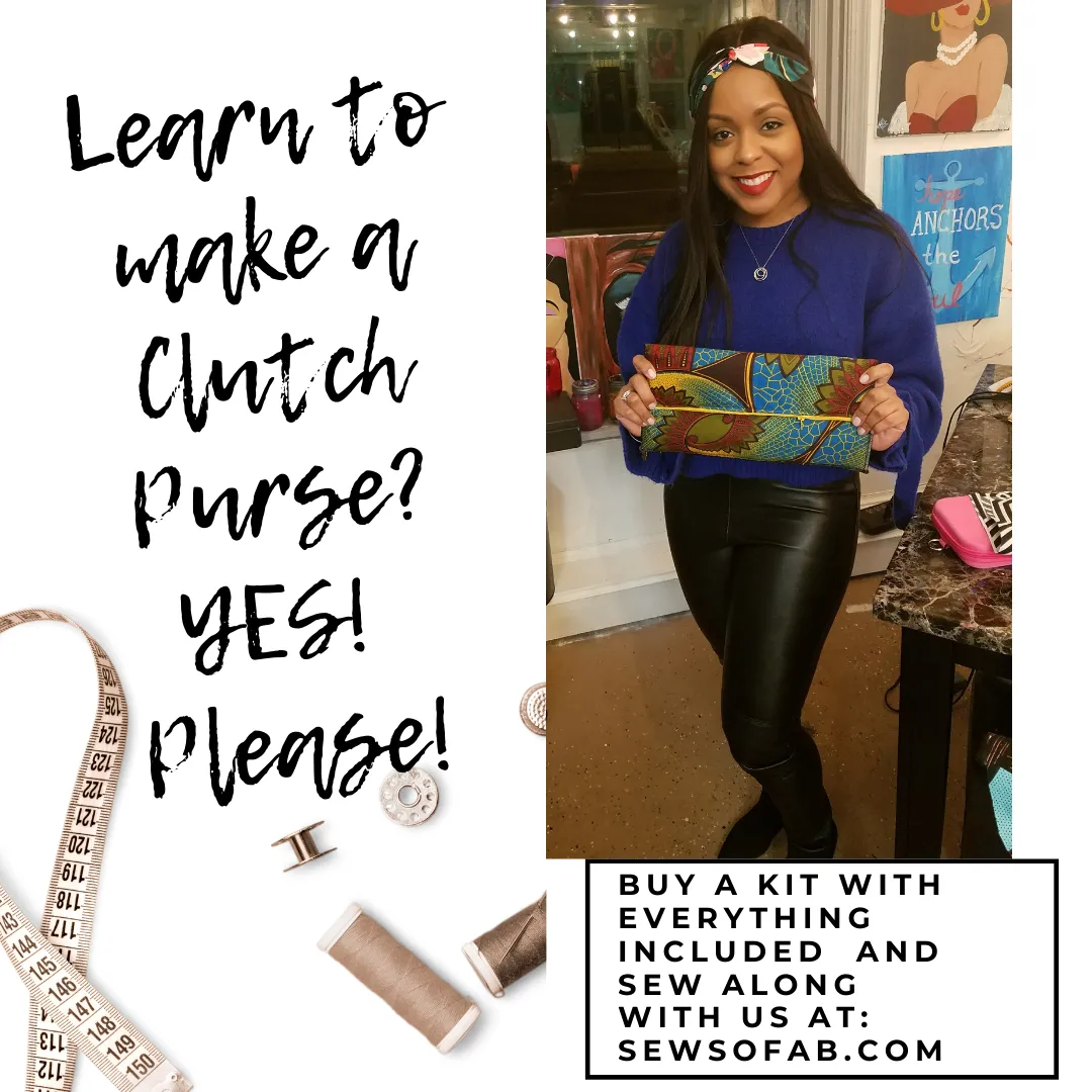 Sewing Kit: Clutch Purse