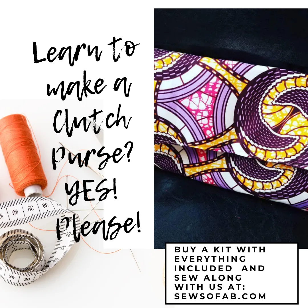 Sewing Kit: Clutch Purse