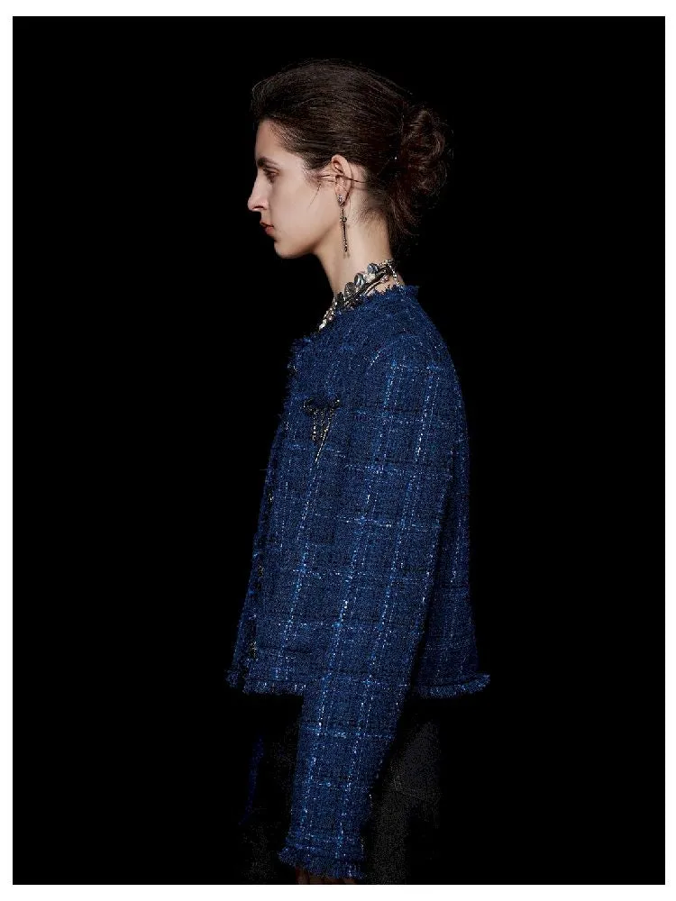 Shoulder Padded Oversized Casual Jacket