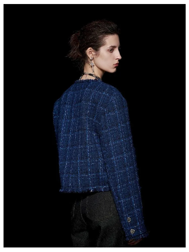 Shoulder Padded Oversized Casual Jacket