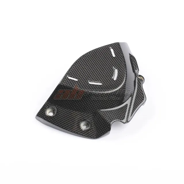 Side Sprocket Chain Case Cover Fairing Cowling For Ducati Supersport 2017-2022 Monster 821 2017-2020 Full Carbon Fiber 100%