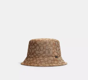 Signature Jacquard Bucket Hat