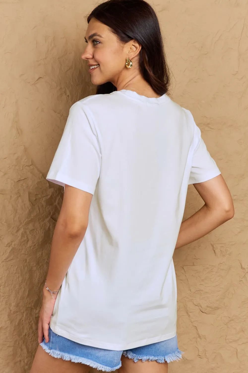 Simply Love Brand-Just a Girl Who Loves Dogs Cotton Tee (5 Colors)