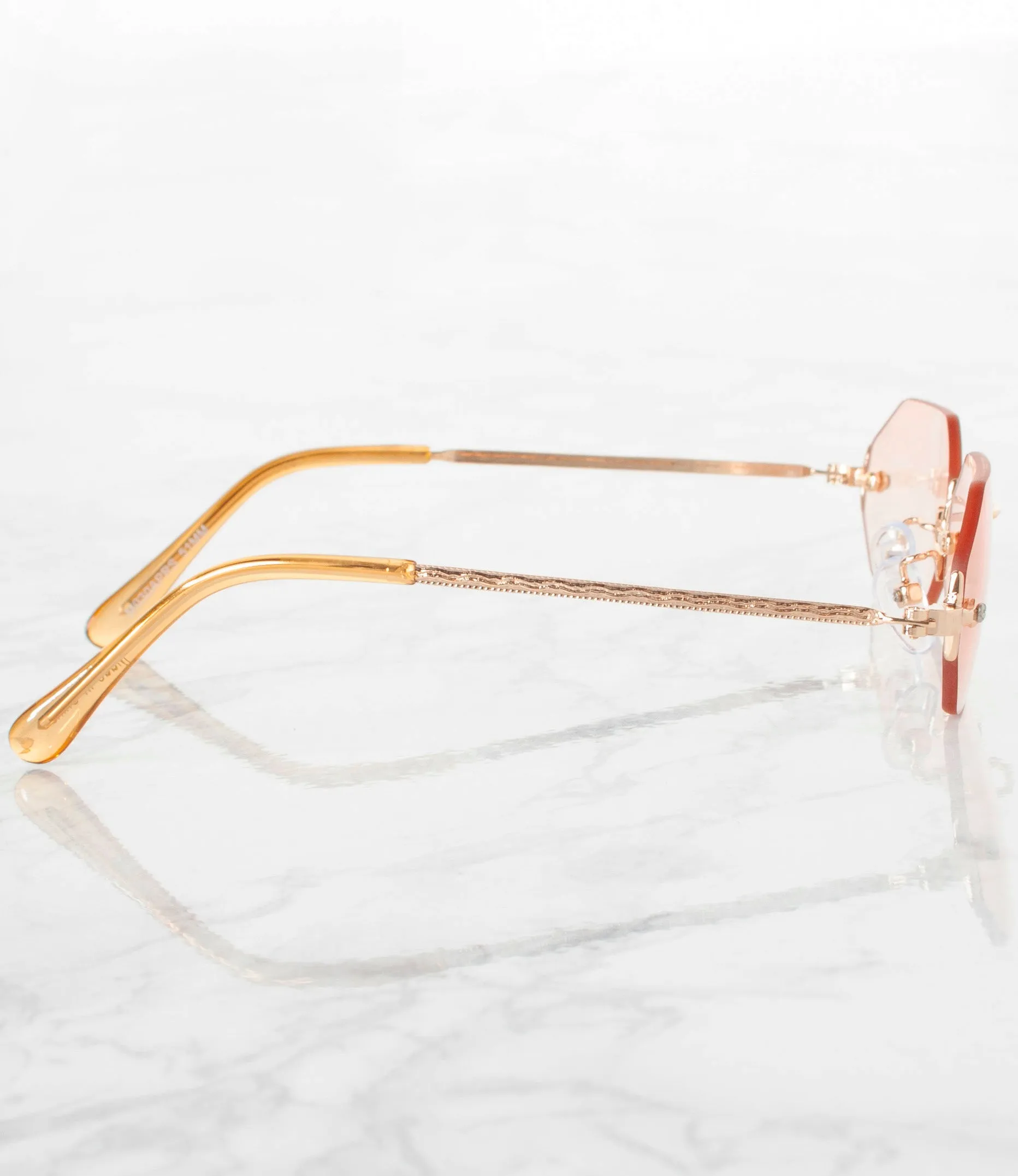 Single Color Sunglasses - M030APRS-PINK - Pack of 6 - $3.50/piece