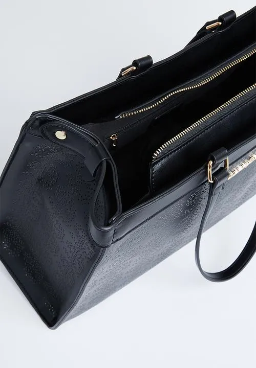 Sissyboy Ladies Lasered  Bag Black