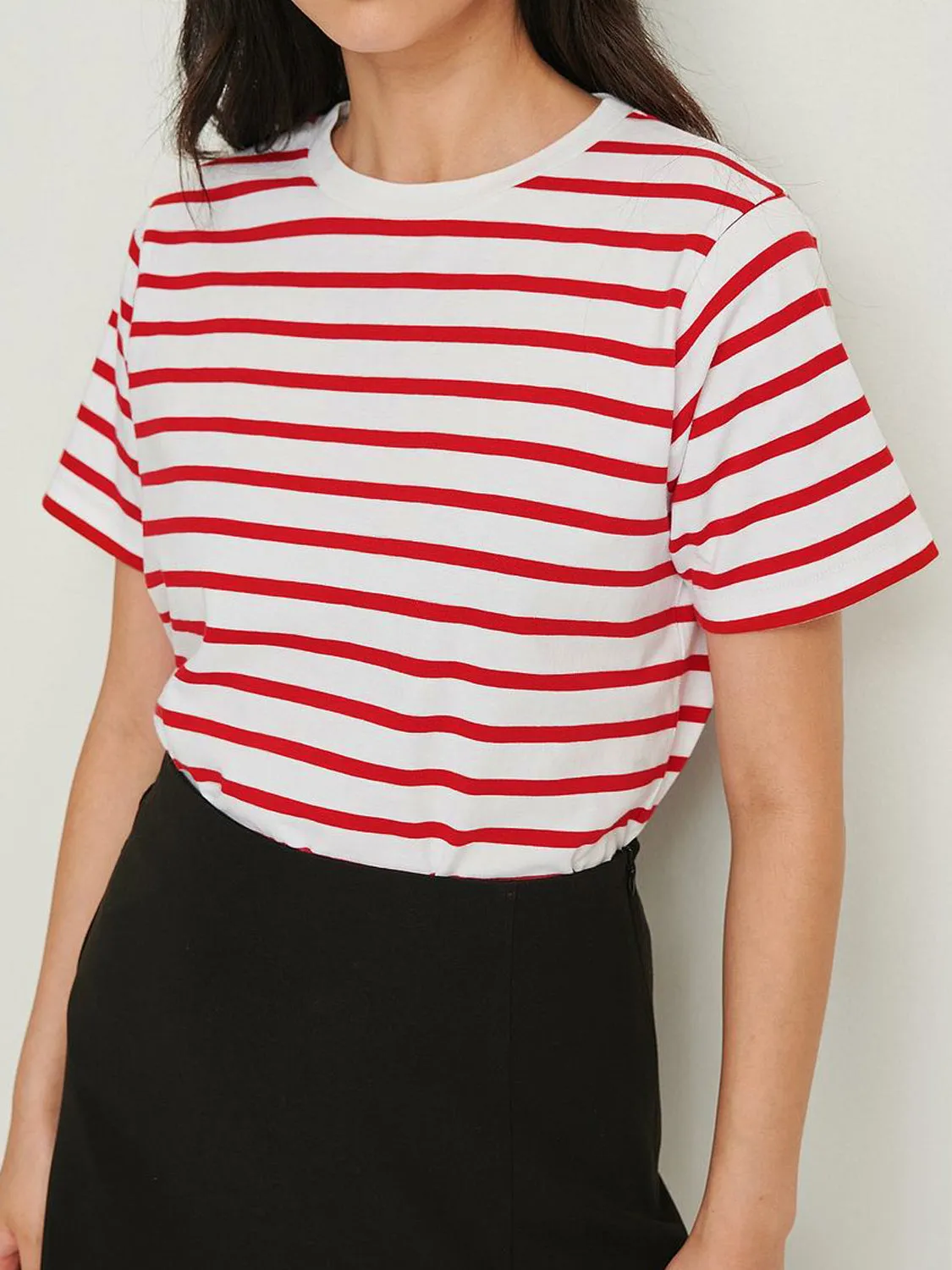 Skyla Striped Short Sleeve T-Shirt