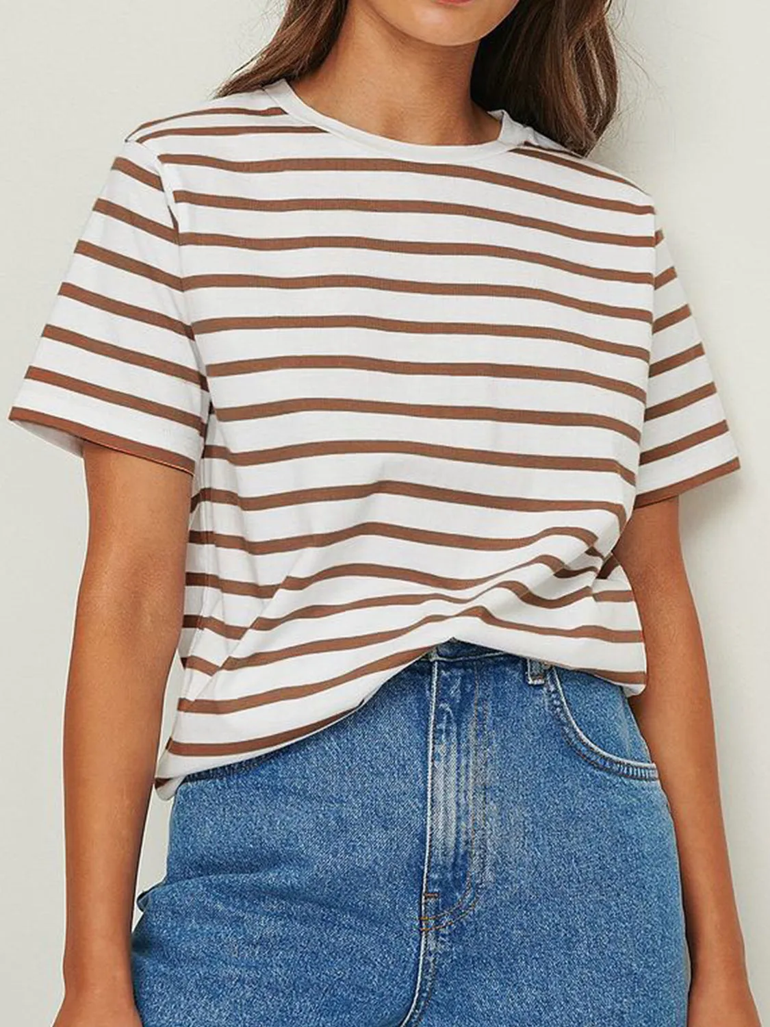 Skyla Striped Short Sleeve T-Shirt