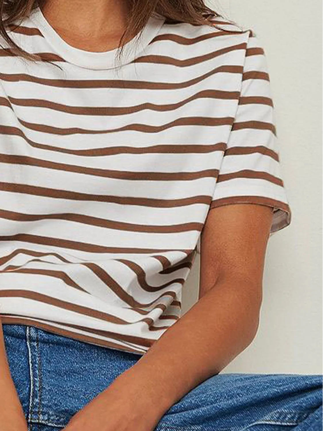 Skyla Striped Short Sleeve T-Shirt