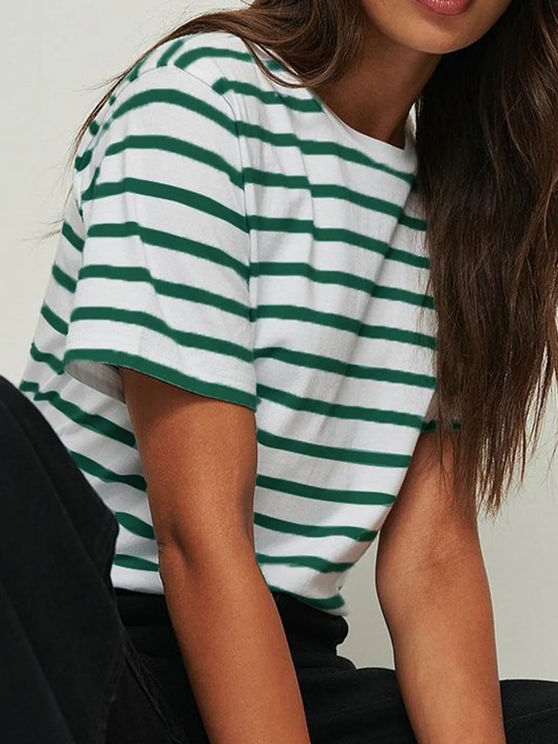 Skyla Striped Short Sleeve T-Shirt