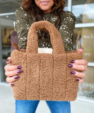 Skylar Fuzzy Handbag