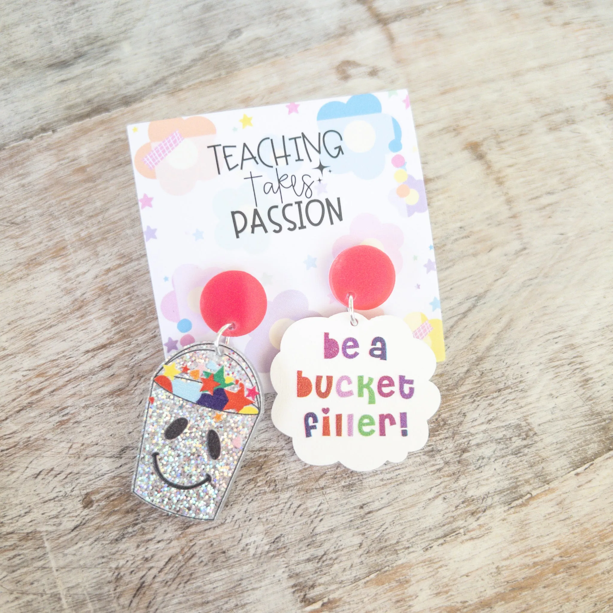 Smaller Bucket Filler Earrings