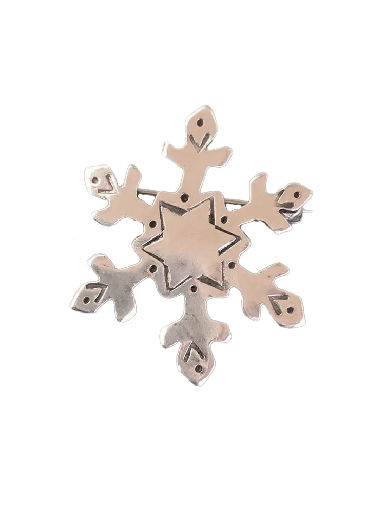 Snowflake Pin
