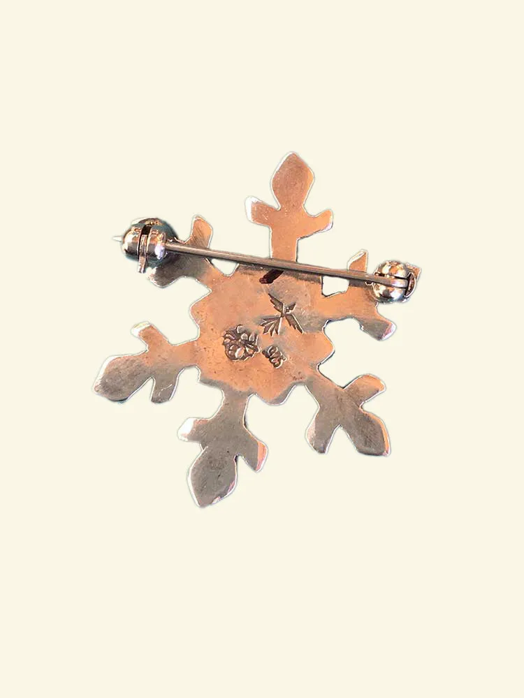 Snowflake Pin