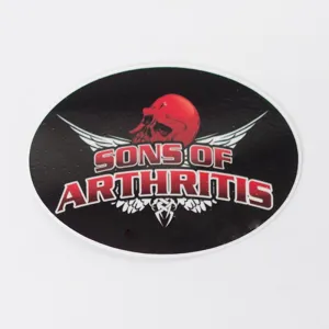 Sons of Arthritis Helmet Sticker