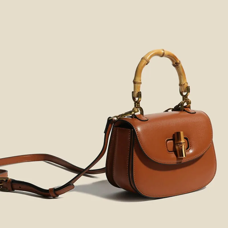 Sophie™ - Chic Bamboo Handbag
