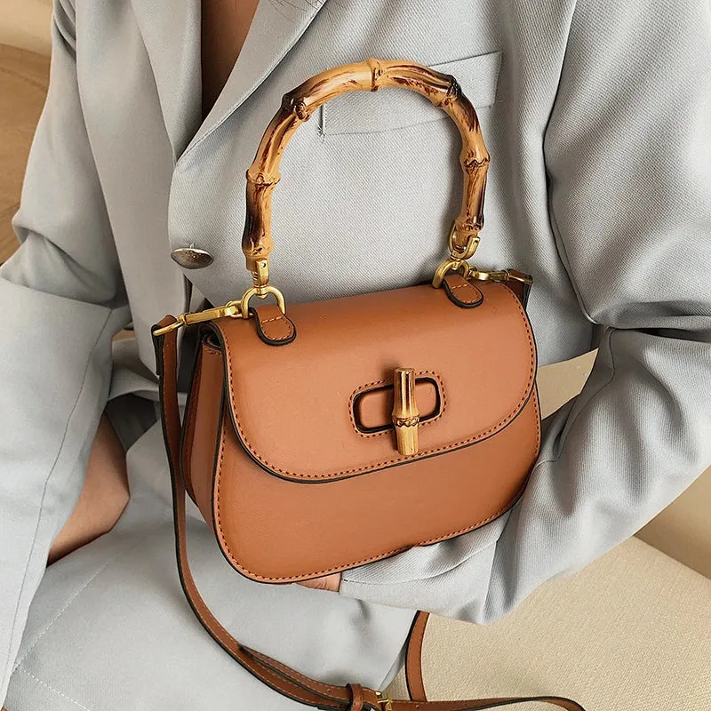 Sophie™ - Chic Bamboo Handbag
