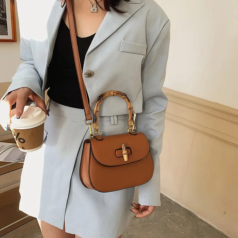 Sophie™ - Chic Bamboo Handbag