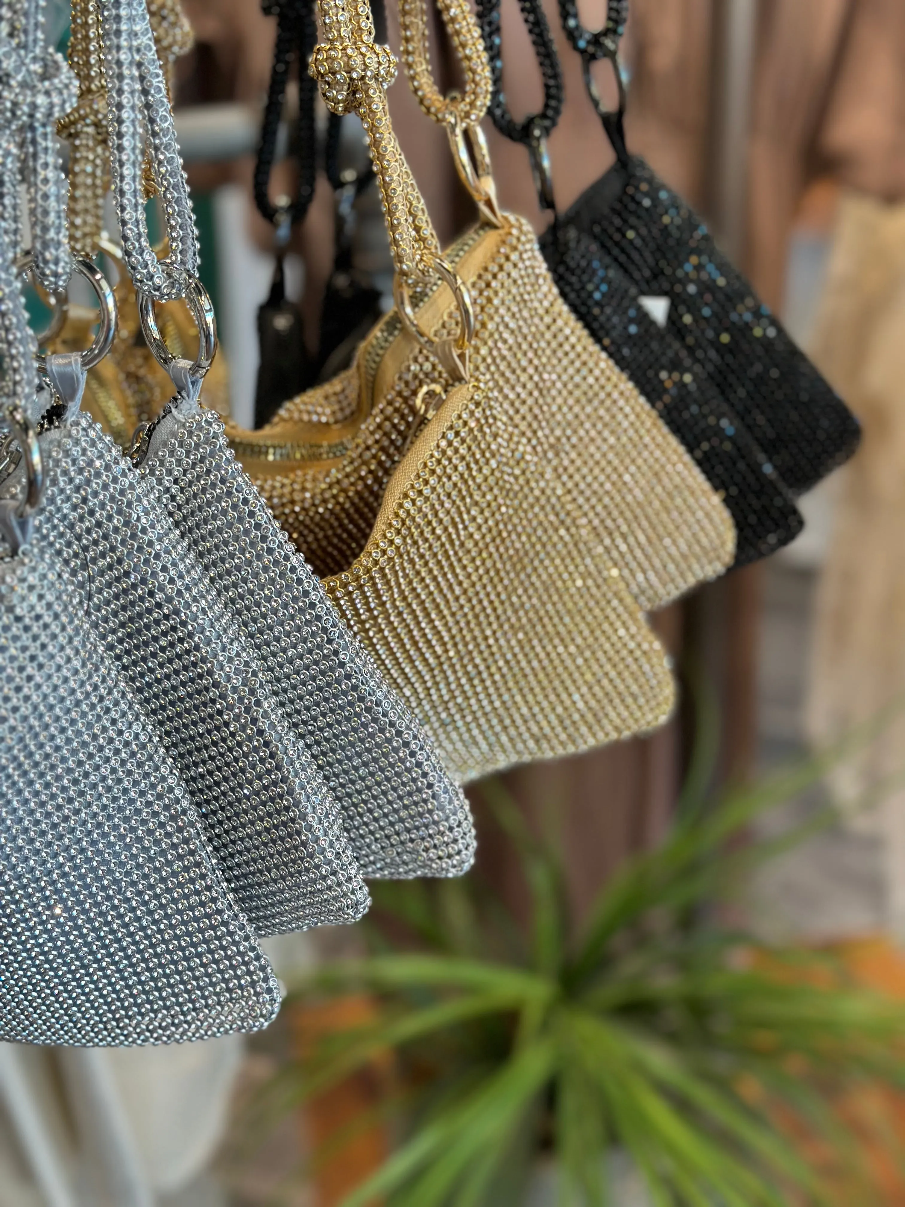 Sparkle Clutch - Silver