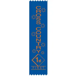 SR15 1st Place Cross Country Satin Ribbon