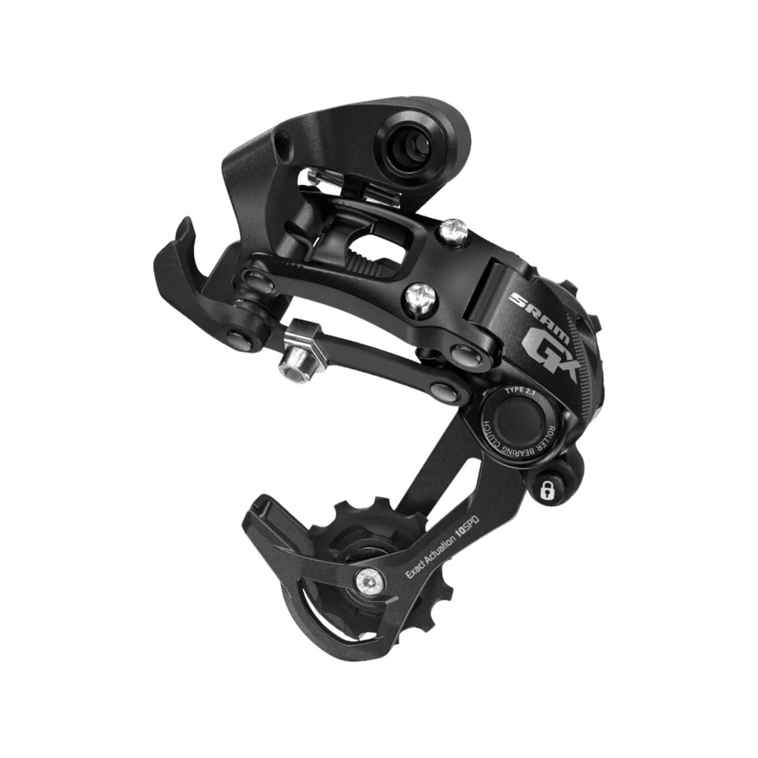 Sram GX Type 2.1 Rear Derailleur 10 Speed Short Cage Black