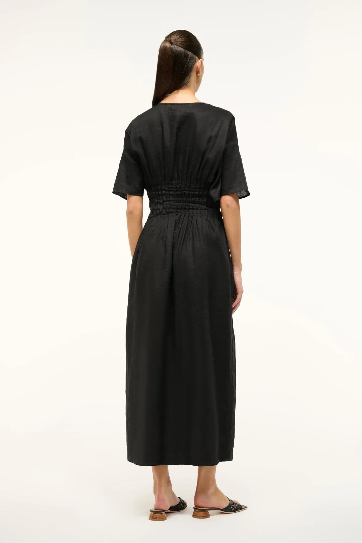 STAUD - Lauretta Dress - Black