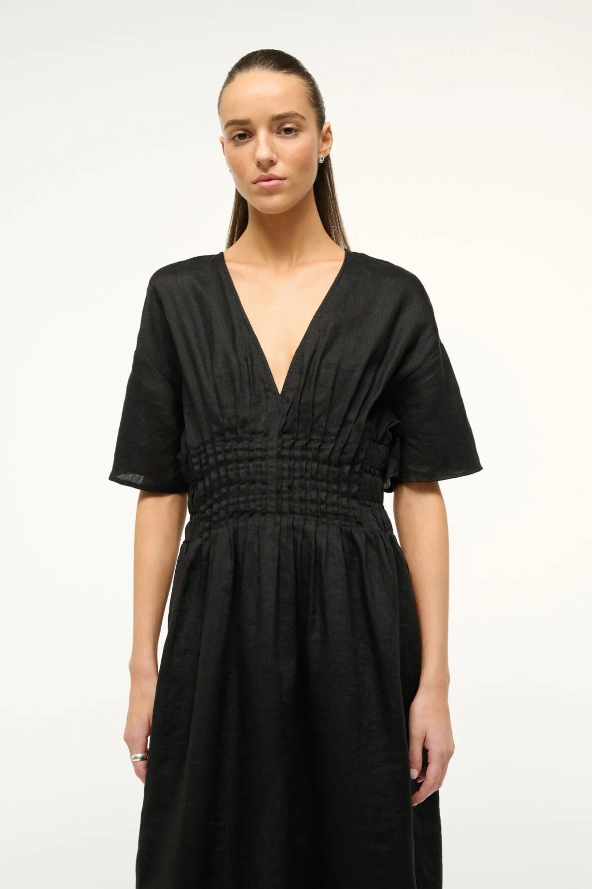 STAUD - Lauretta Dress - Black