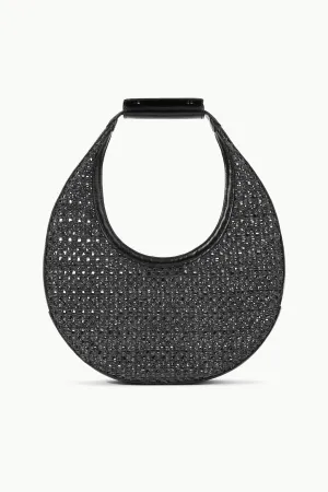 STAUD - Moon Woven Tote Bag - Black